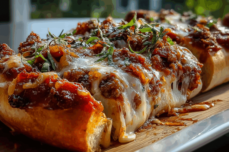 Meat Lovers Pizza Bread