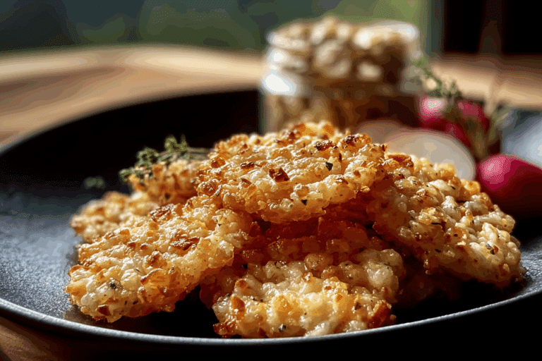 Rice Krispie Cheddar Crackers