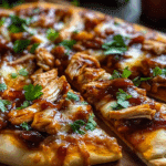 BBQ Chicken Flatbread Pizza