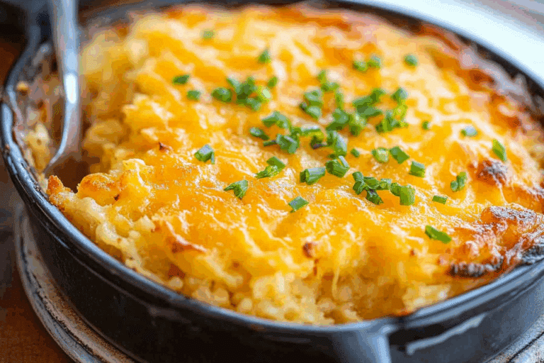 Copycat Cracker Barrel Hashbrown Casserole Recipe