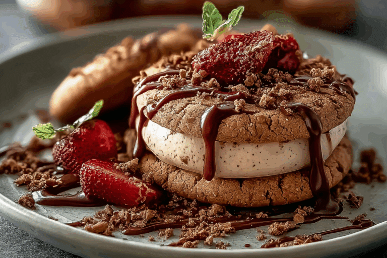Coffee Cheesecake Cookies