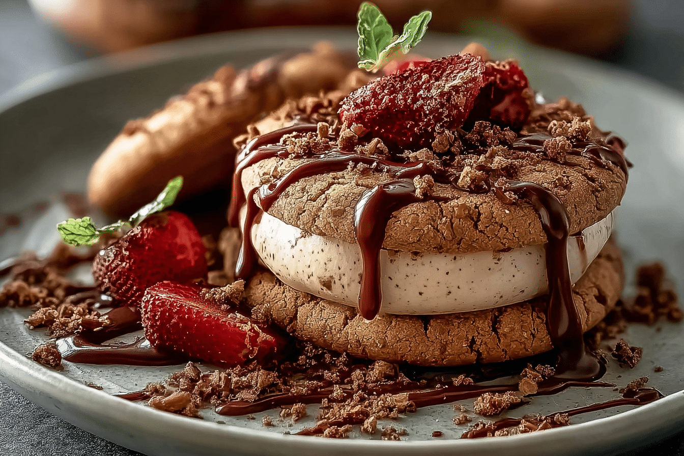 Coffee Cheesecake Cookies