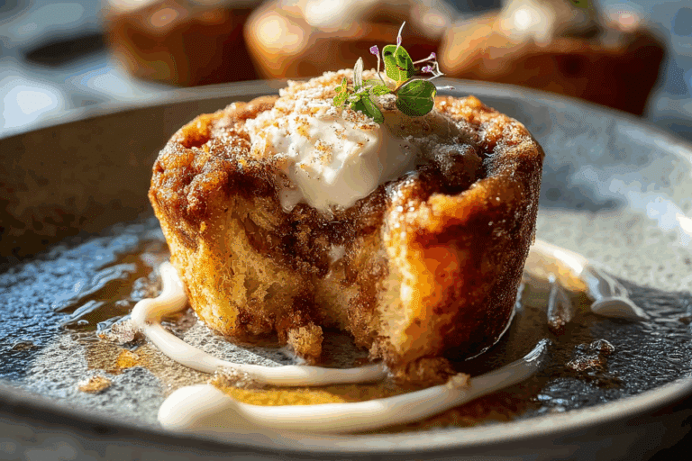 Mini Brown Butter Sourdough Cinnabundts