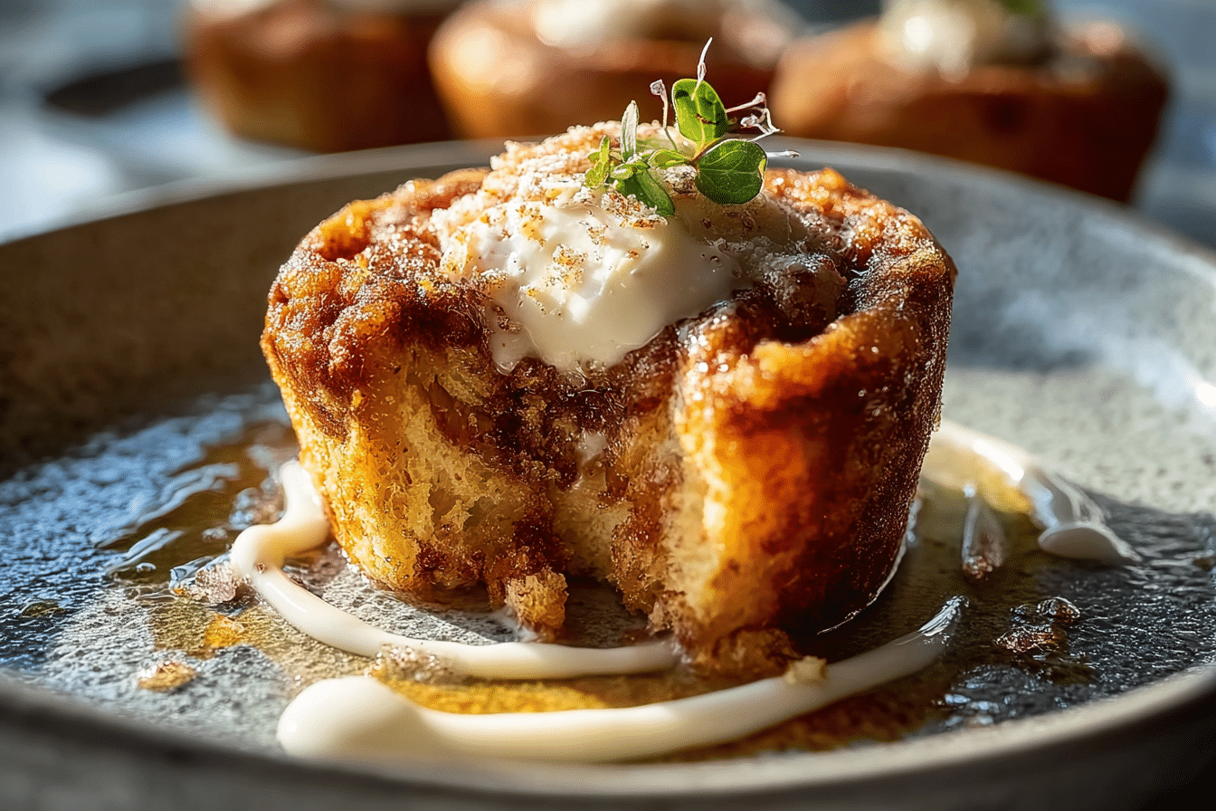 Mini Brown Butter Sourdough Cinnabundts