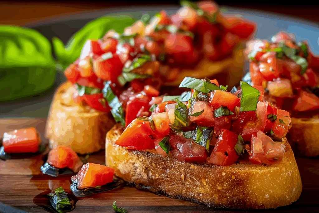 Easy Bruschetta Recipe