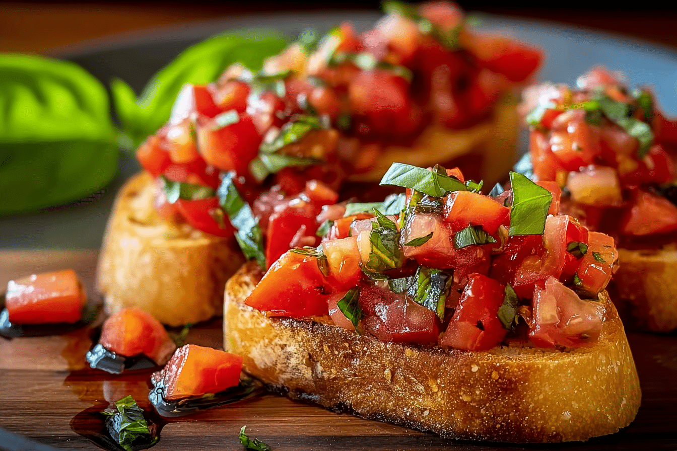 Easy Bruschetta Recipe