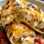Cheesy Garlic Chicken Wraps: A Deliciously Easy Meal