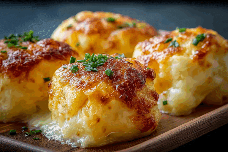 Leftover Mashed Potato Cheese Puffs