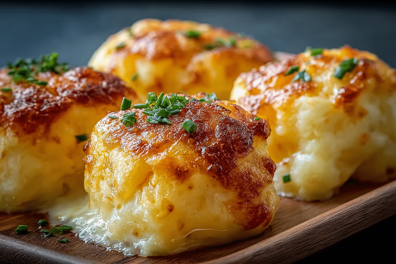 Leftover Mashed Potato Cheese Puffs