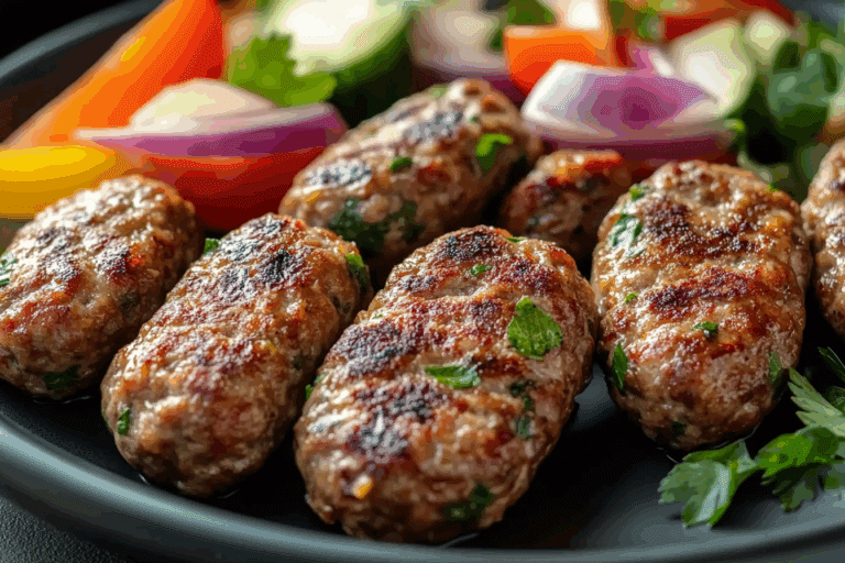 Middle Eastern Kofta Kebabs