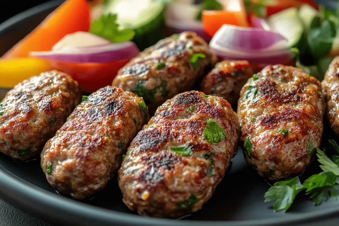 Middle Eastern Kofta Kebabs