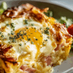 Croque Madame Breakfast Casserole
