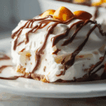 Reese’s Swirl Cool Whip and Pudding Frosting