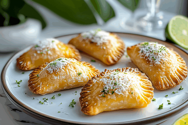 Pineapple Lime Coconut Hand Pies