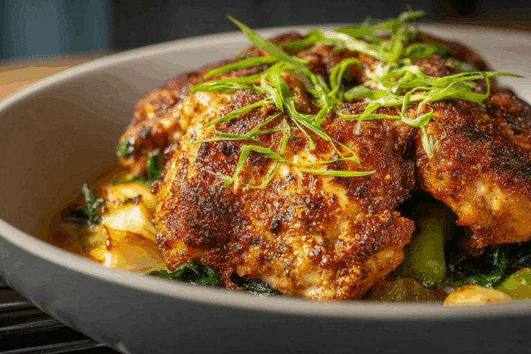 Crispy Boneless Chicken Thighs