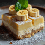 Banana Pudding Cheesecake Squares