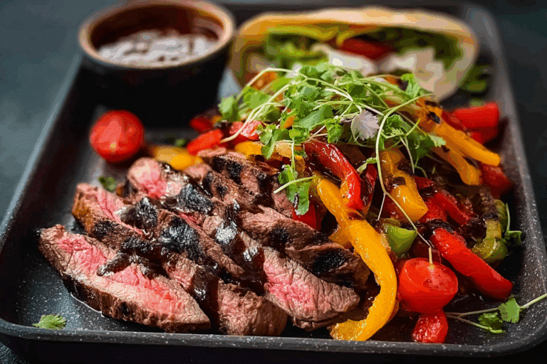 Sizzling Steak Fajitas Recipe