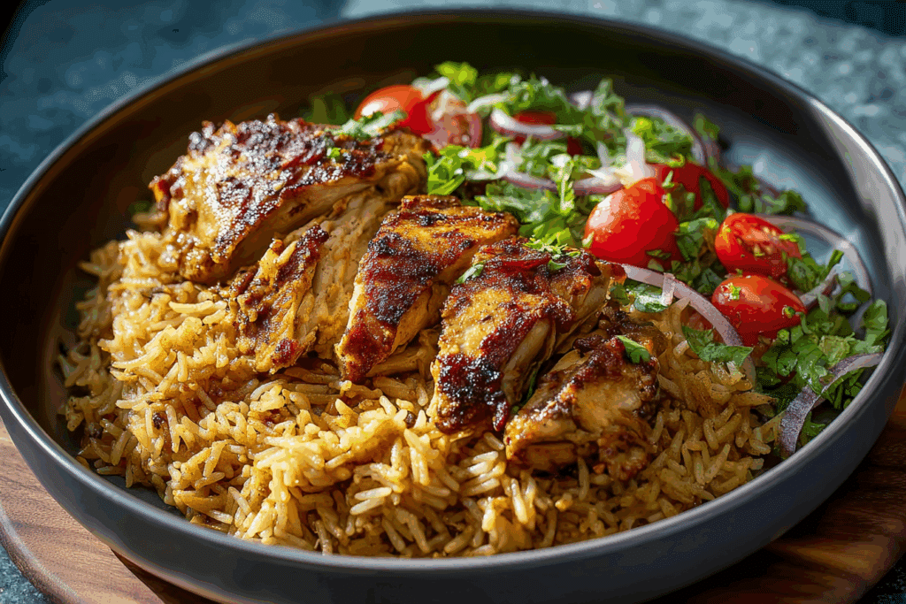 One Pot Shawarma Chicken and Rice