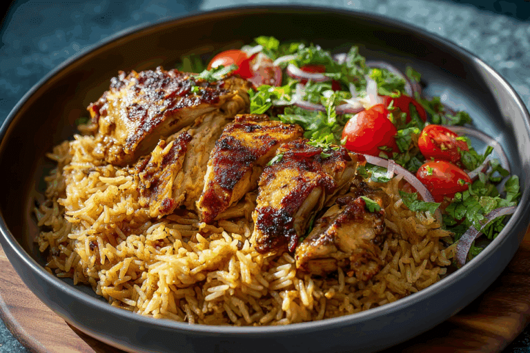 One Pot Shawarma Chicken and Rice