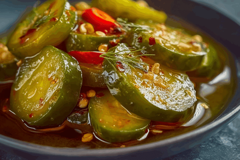 Sweet Heat Pickles Recipe