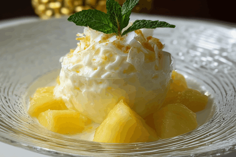Easy Pineapple Dessert