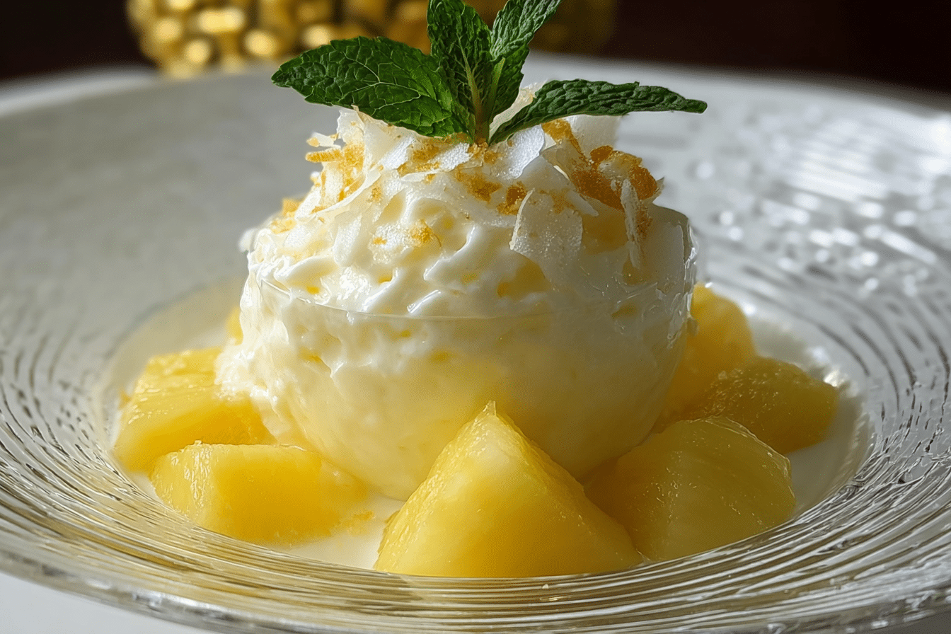 Easy Pineapple Dessert
