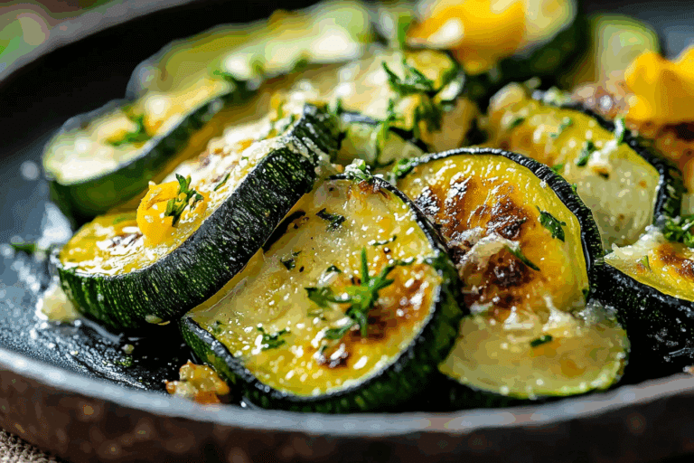 Roasted Zucchini Recipe
