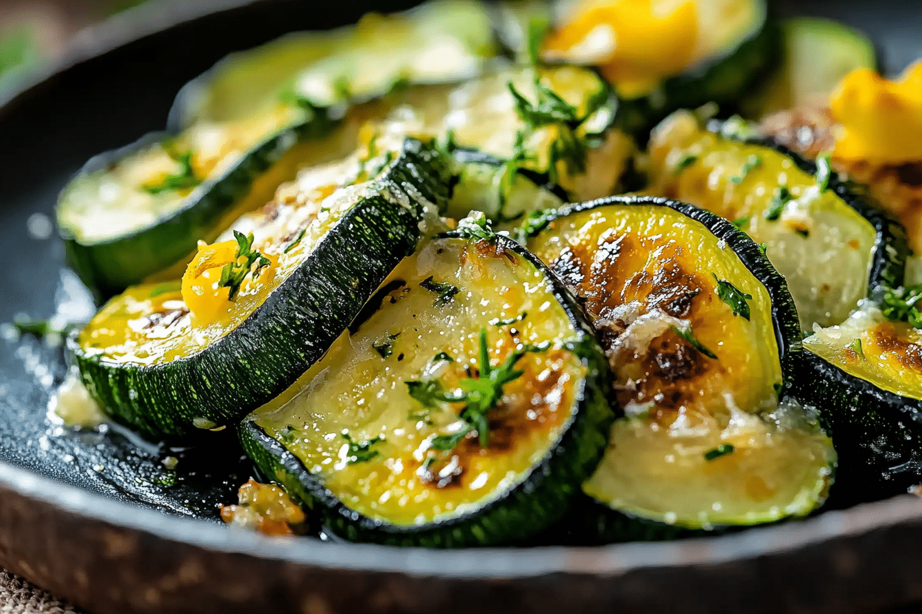 Roasted Zucchini Recipe