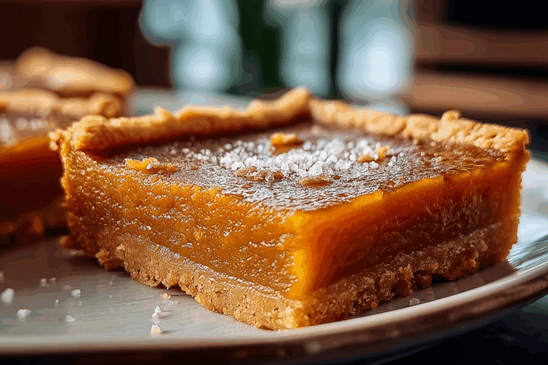 Sweet Potato Pie Bars