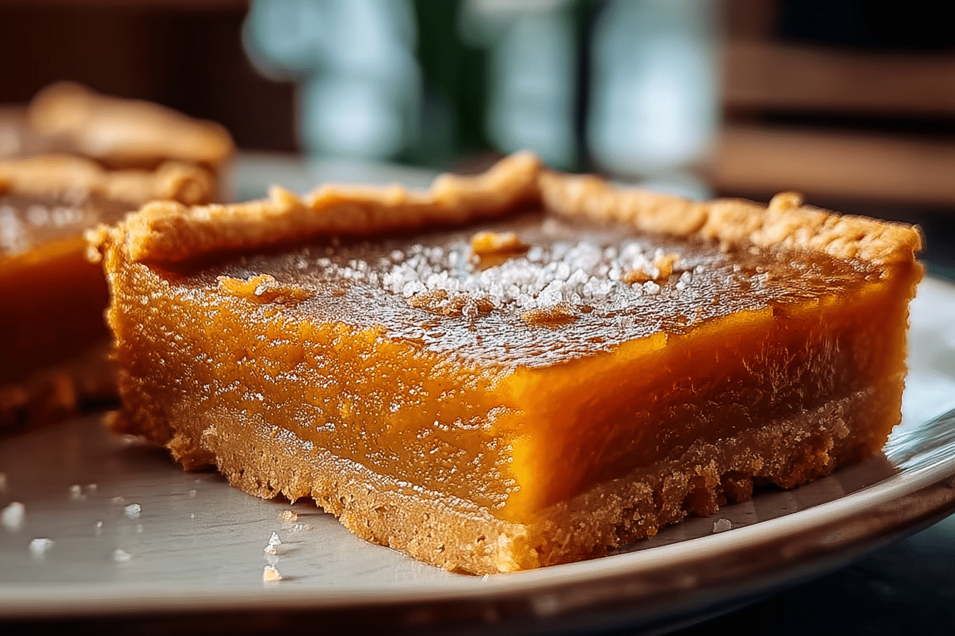 Sweet Potato Pie Bars