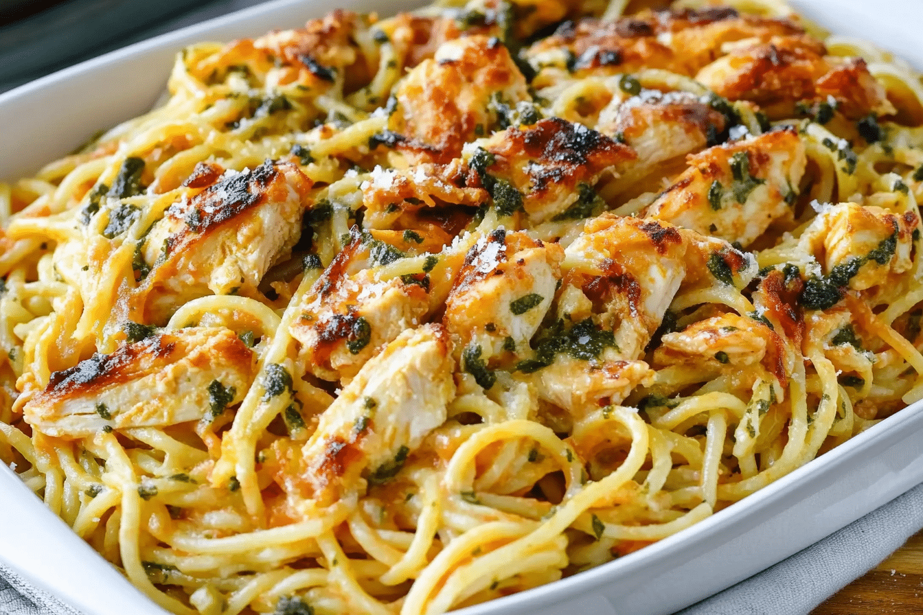 Monterey Chicken Spaghetti