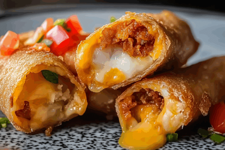 Nacho Egg Rolls