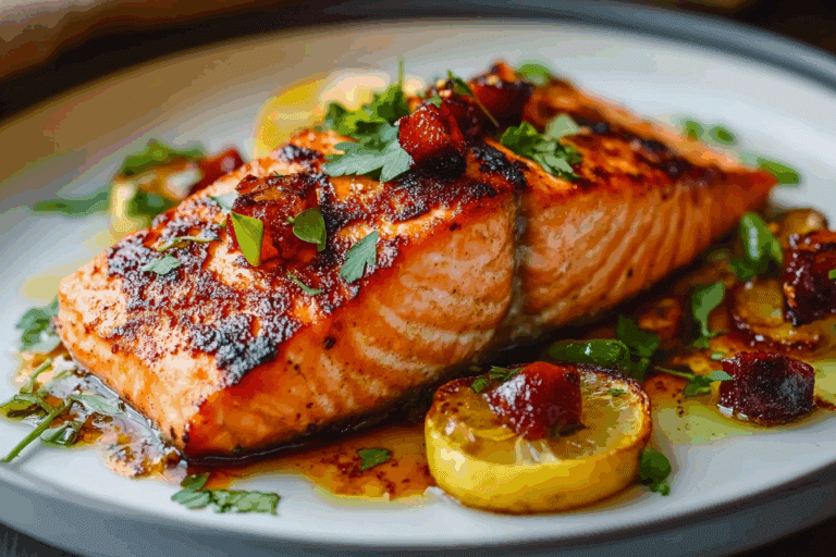 Sweet Sumac Salmon (Oven or Air Fryer)