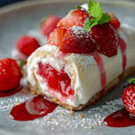 Strawberry Shortcake Cheesecake Rolls