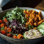 Black Bean Burger Bowls