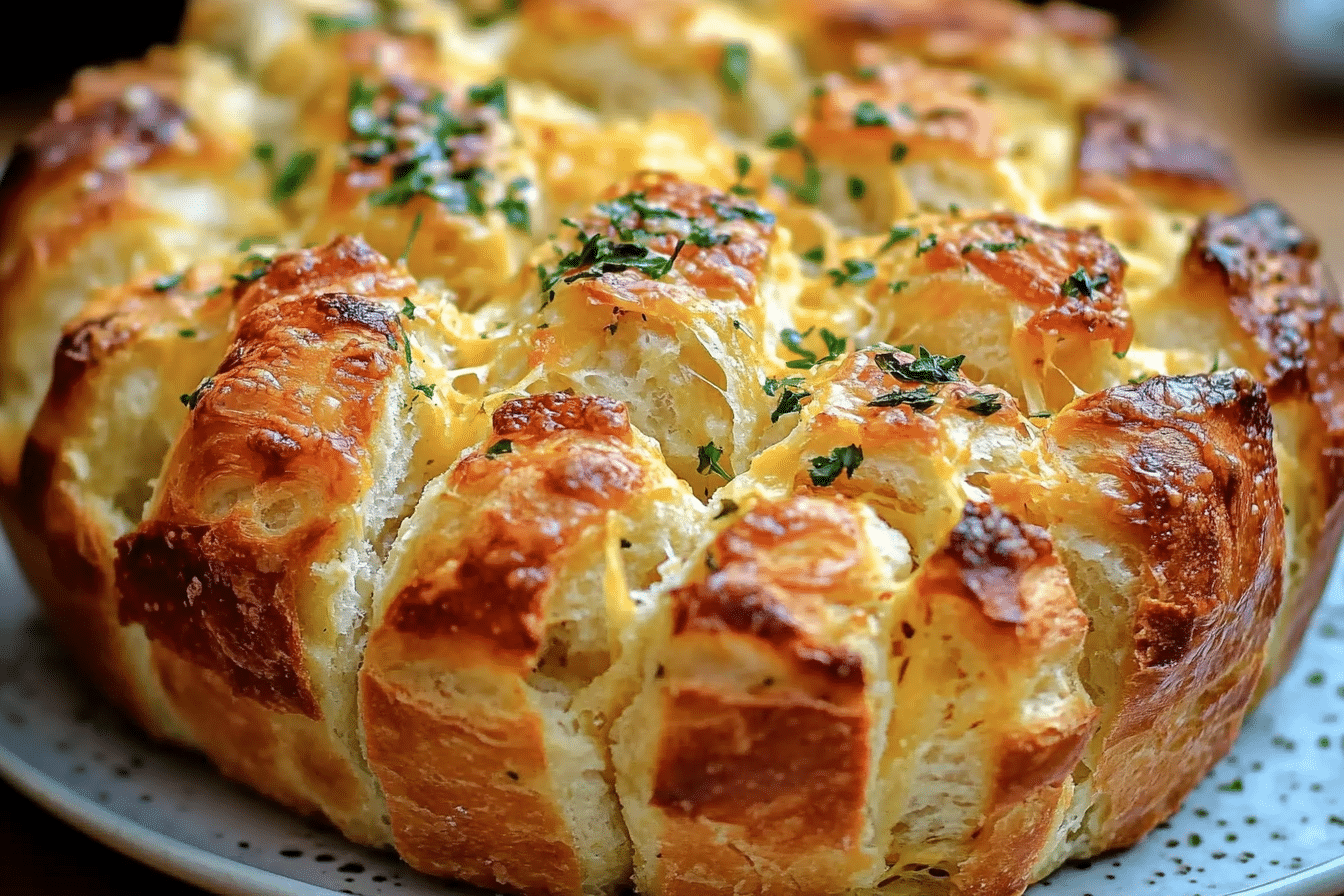Cheddar Pull Apart Bread