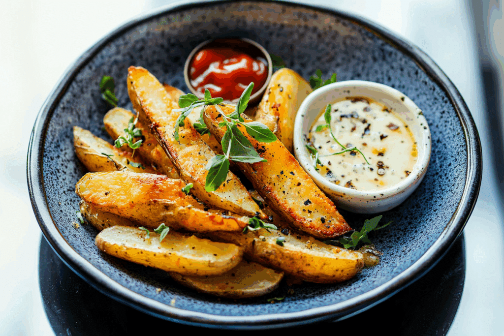 Ultra Crispy Baked Potato Wedges