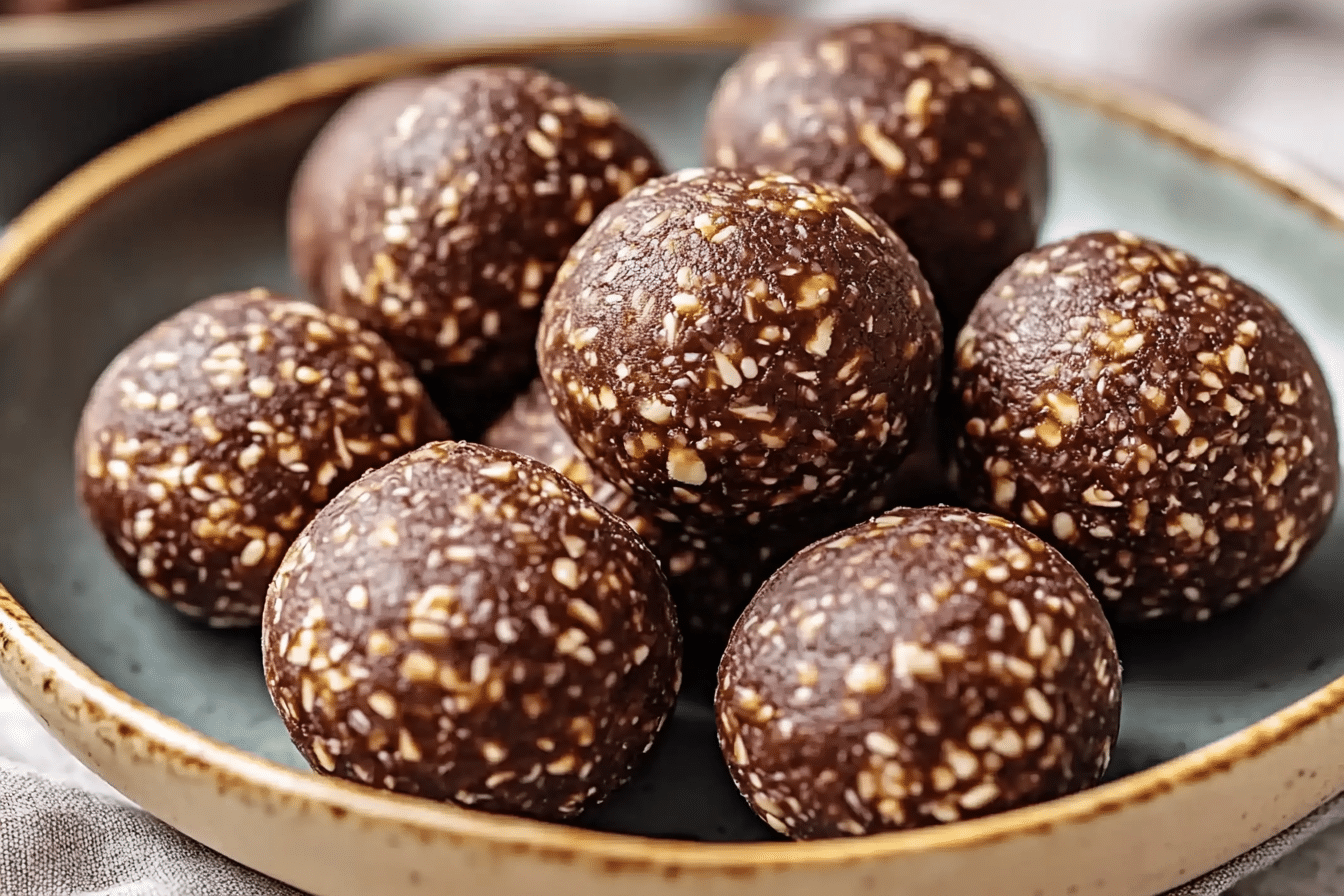 Wholesome Chocolate Bliss Balls