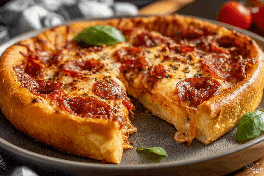 Stuffed Crust Pizza Recipe