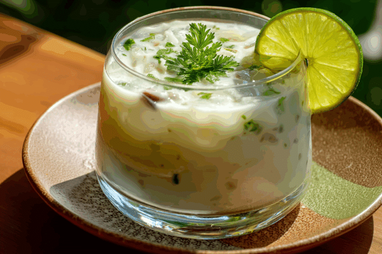 Colombian Coconut Limeade (Limonada de Coco)