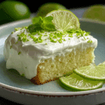 Key Lime Cake with Key Lime Cream Cheese Frosting