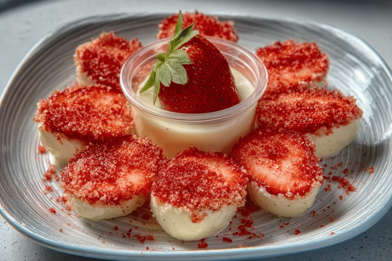 Cheesecake Deviled Strawberries