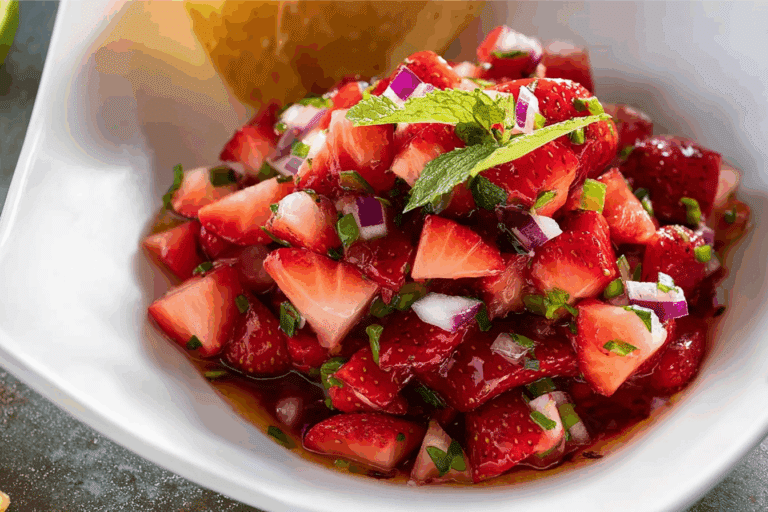 10-Minute Strawberry Salsa