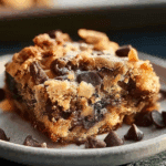 Coconut Toffee Chocolate Chip Cookie Bars
