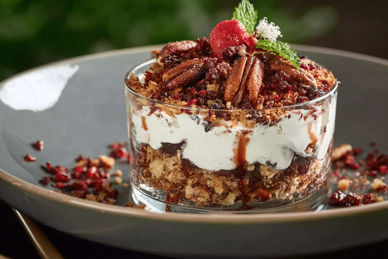 Pecan Pie Cheesecake Trifle