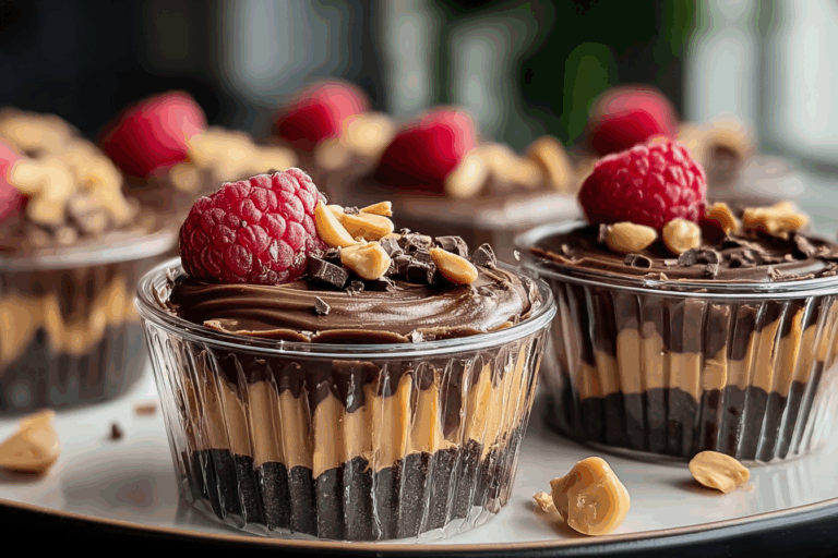 Chocolate Peanut Butter Dessert Cups