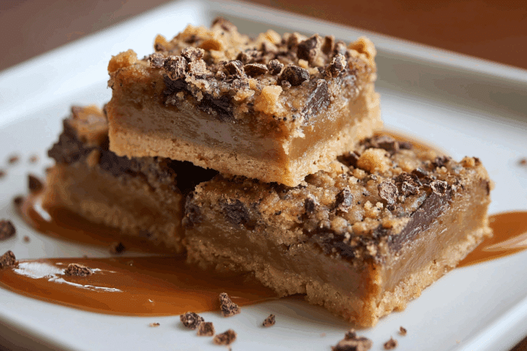 Butterscotch Toffee Cookie Bars