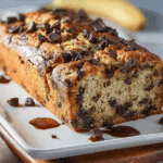 Banana Chocolate Chip Loaf Cake