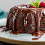 Chocolate Pound Cake with Chocolate Frosting