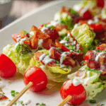 Wedge Salad Skewers